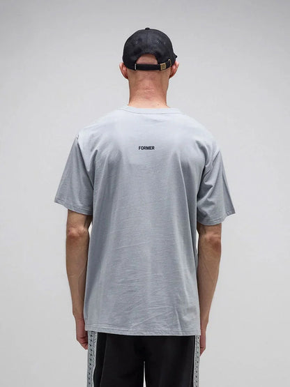 FORMER CRUX OVERDYE T-SHIRT // WASHED SKY