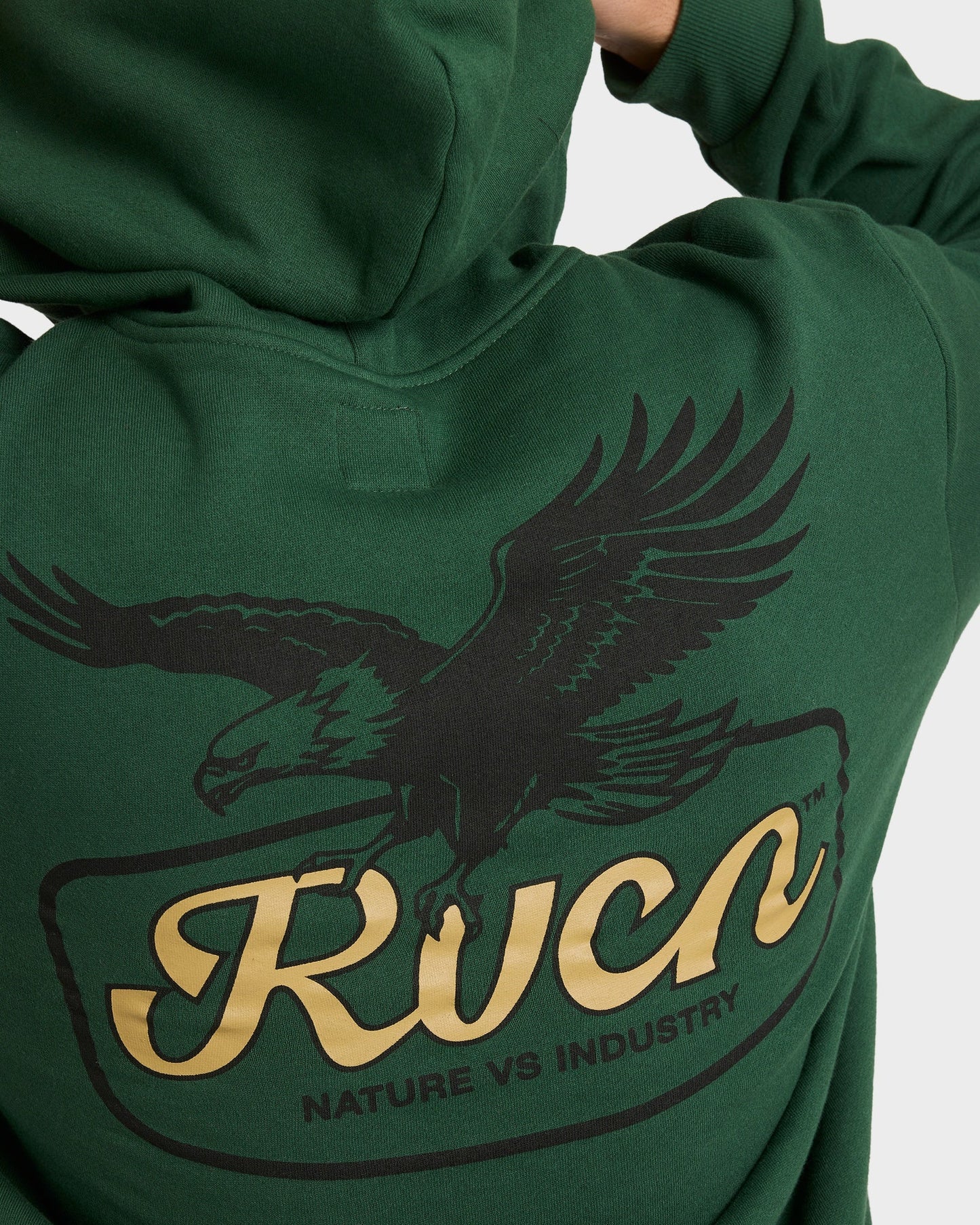 RVCA MENS ON WING PULLOVER HOODIE - essential surf and skate