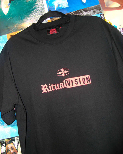 Ritual Vision Stacked Tee - essential surf and skate