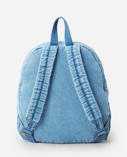 Rip Curl Distressed denim 10L backpack