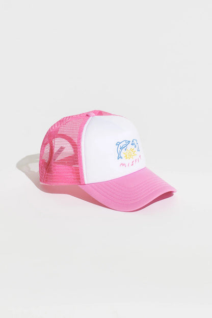 Clean Living Trucker Hat Pink