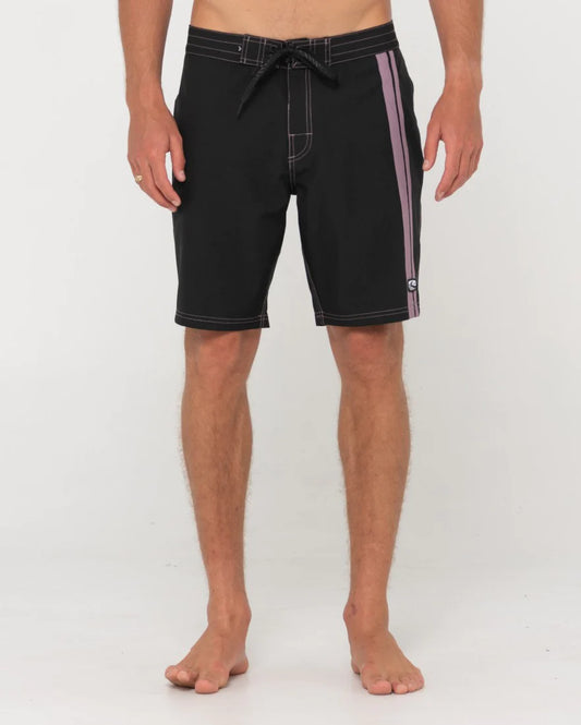 Burnt Rubber Fitted Boardshorts Mens