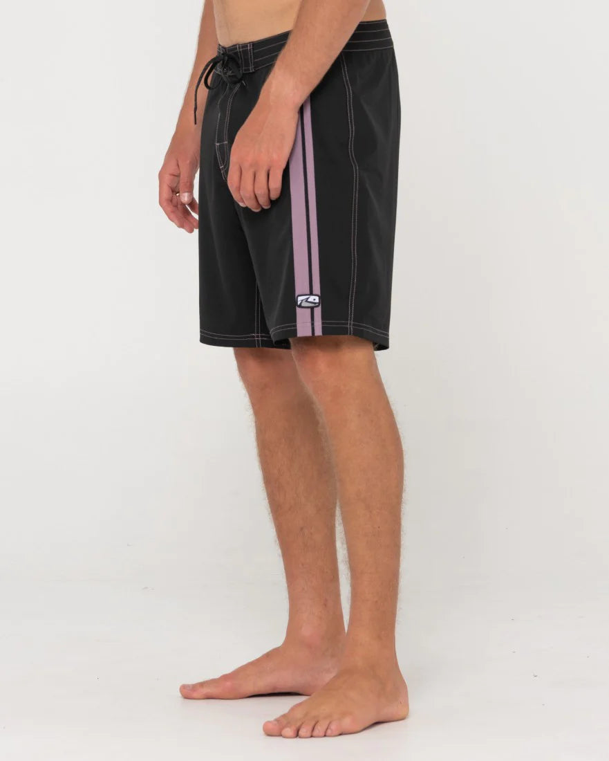 Burnt Rubber Fitted Boardshorts Mens