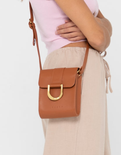 RUSTY Milly Side Bag Tan