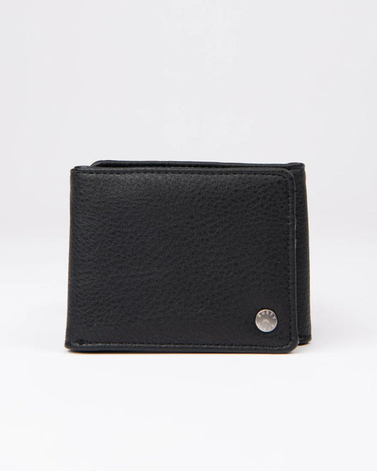 Rusty Trio Wallet Black