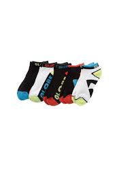 Globe Boys Destroyer Ankle Sock 5 Pack Assorted