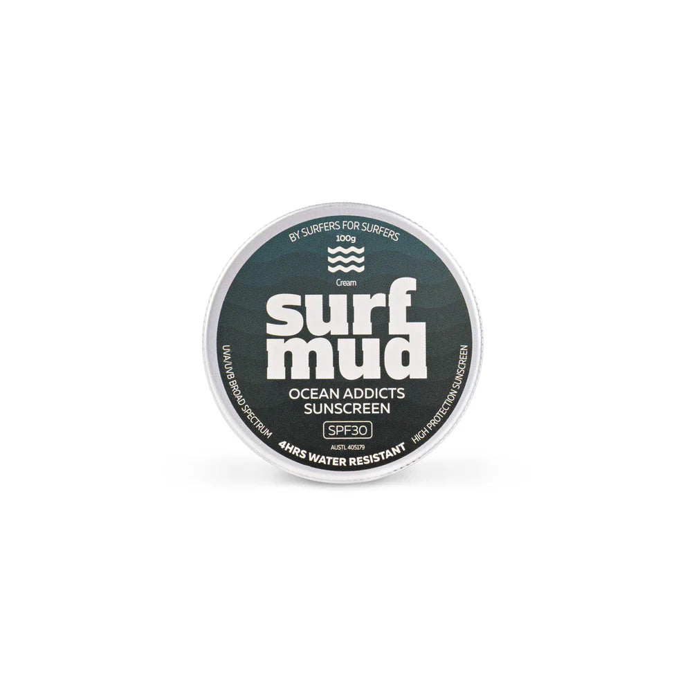 Surfmud Ocean Addicts Sunscreen SPF30 Tin