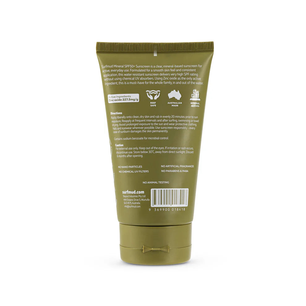 Surfmud Mineral Sunscreen SPF50+