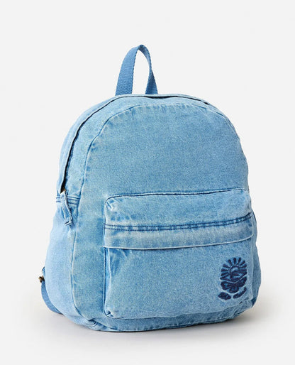 Rip Curl Distressed denim 10L backpack