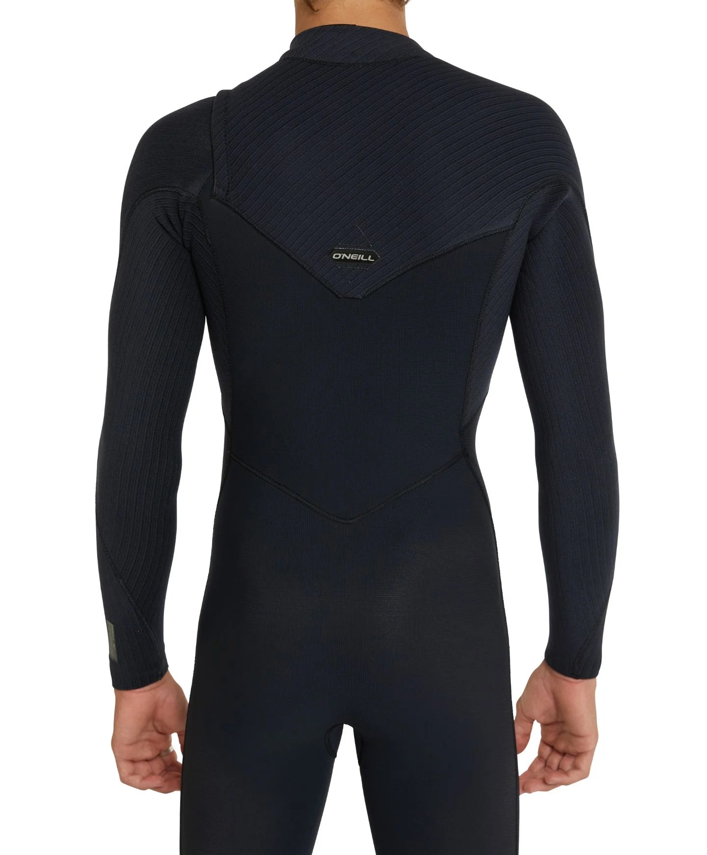 O'Neill HyperFreak 3/2+ Steamer Chest Zip Wetsuit - Black