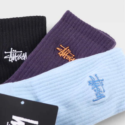 Stussy Grid Graffiti Sock 3pk