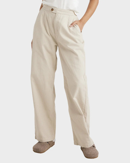 RVCA WOMENS STRIPE HUDSON PANT