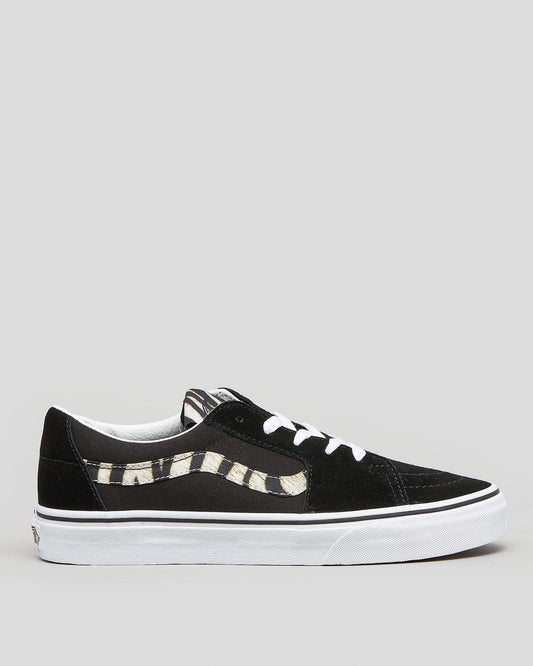 SK-8 Low Animal Sidestripe Black Zebra Shoes