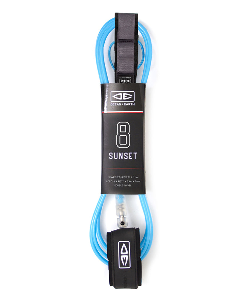 8ft Sunset Leash - essential surf and skate