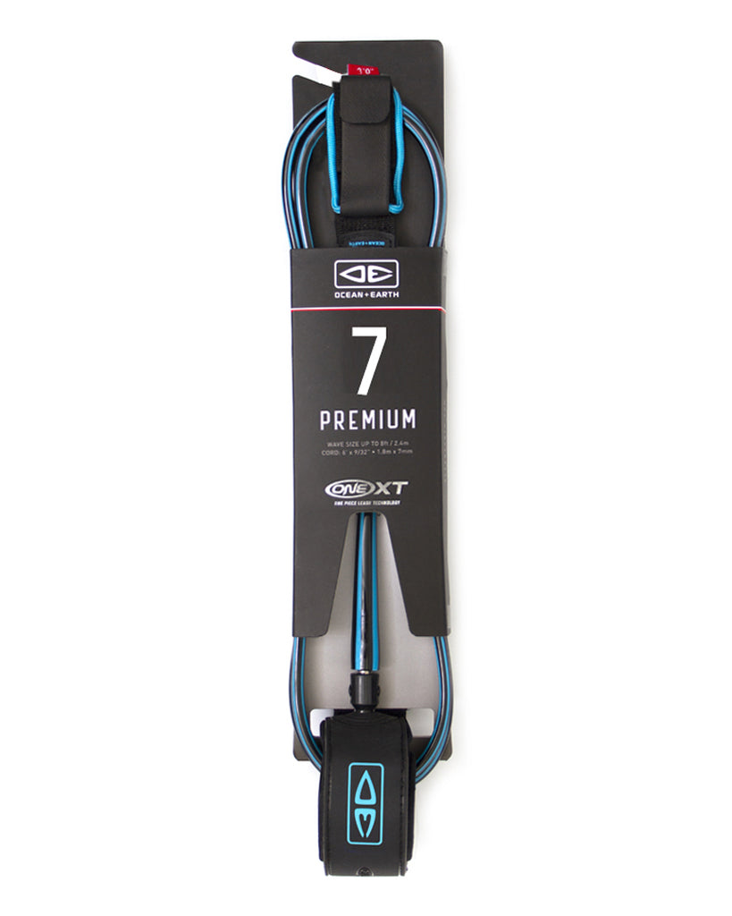 7ft Premium ONE-XT Leash - essential surf and skate