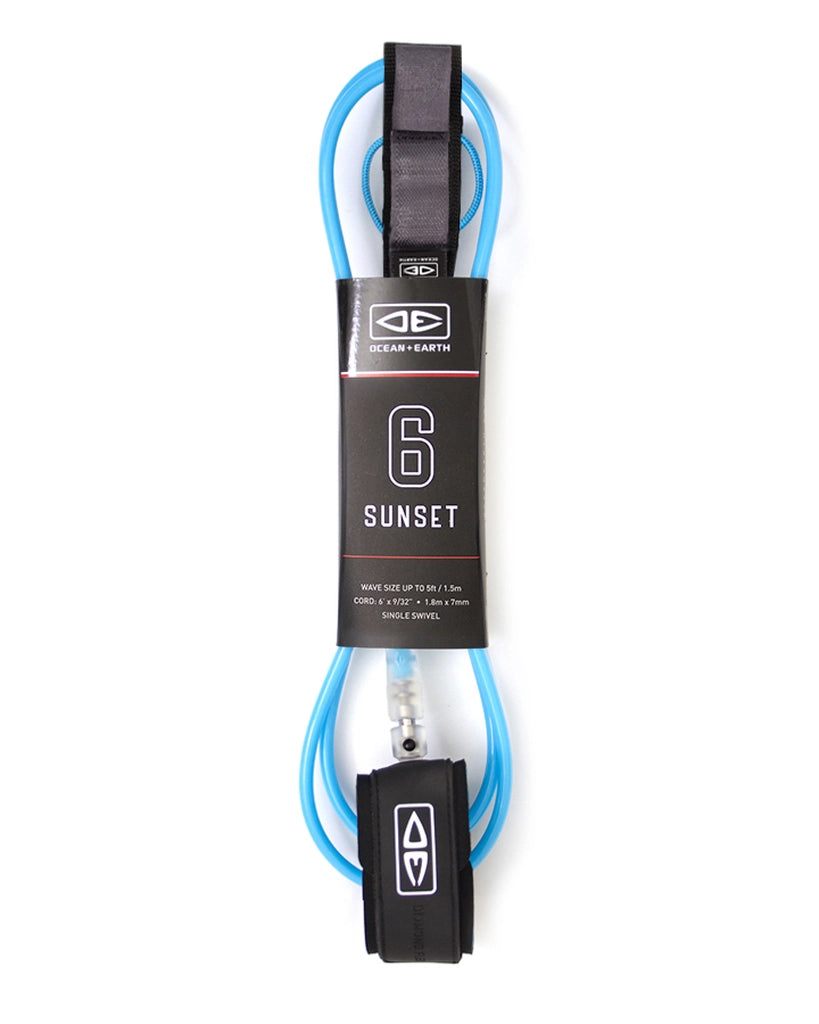 6ft Sunset Leash - essential surf and skate