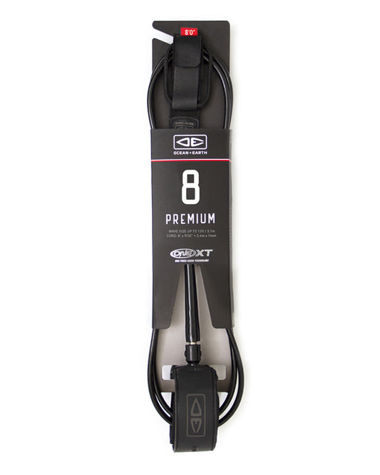 8ft Premium ONE-XT Leash - essential surf and skate
