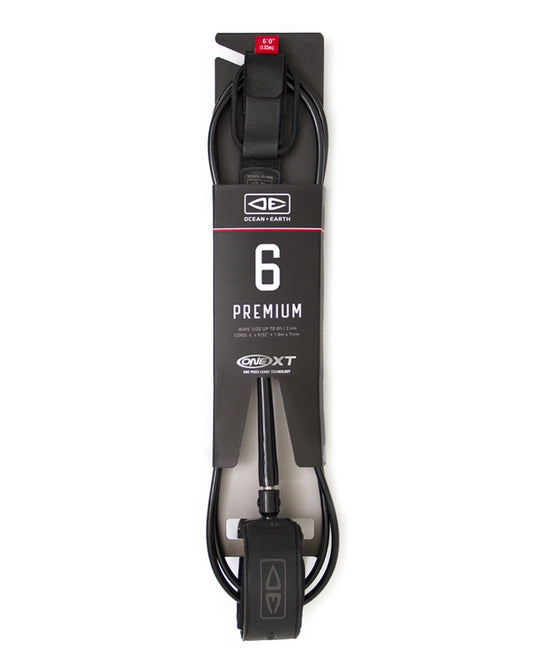 6ft Premium ONE-XT Leash - essential surf and skate