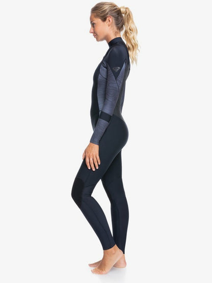 Womens 3/2mm Syncro Chest Zip Wetsuit