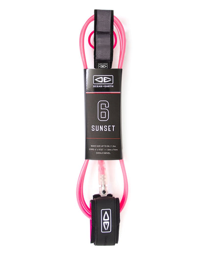6ft Sunset Leash - essential surf and skate
