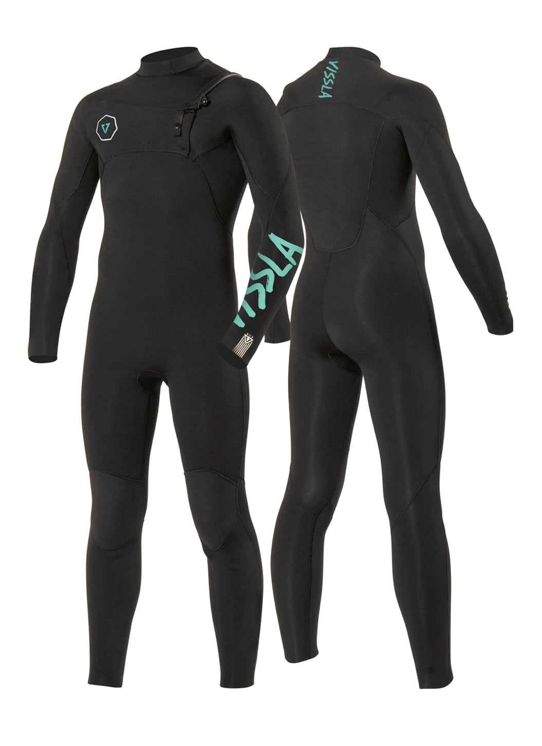 Boys Seven Seas 3-2 Chest Zip Fullsuit