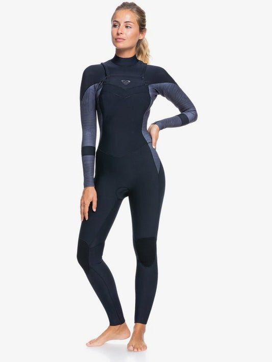 Womens 3/2mm Syncro Chest Zip Wetsuit