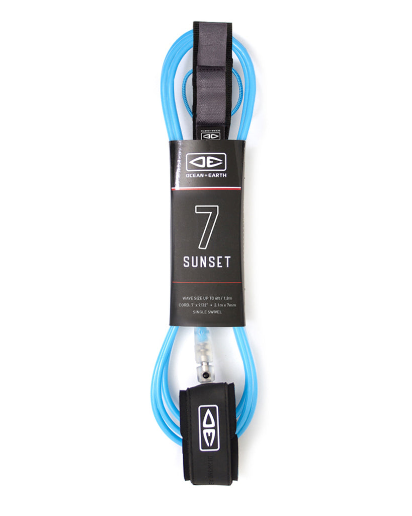 7ft Sunset Leash - essential surf and skate