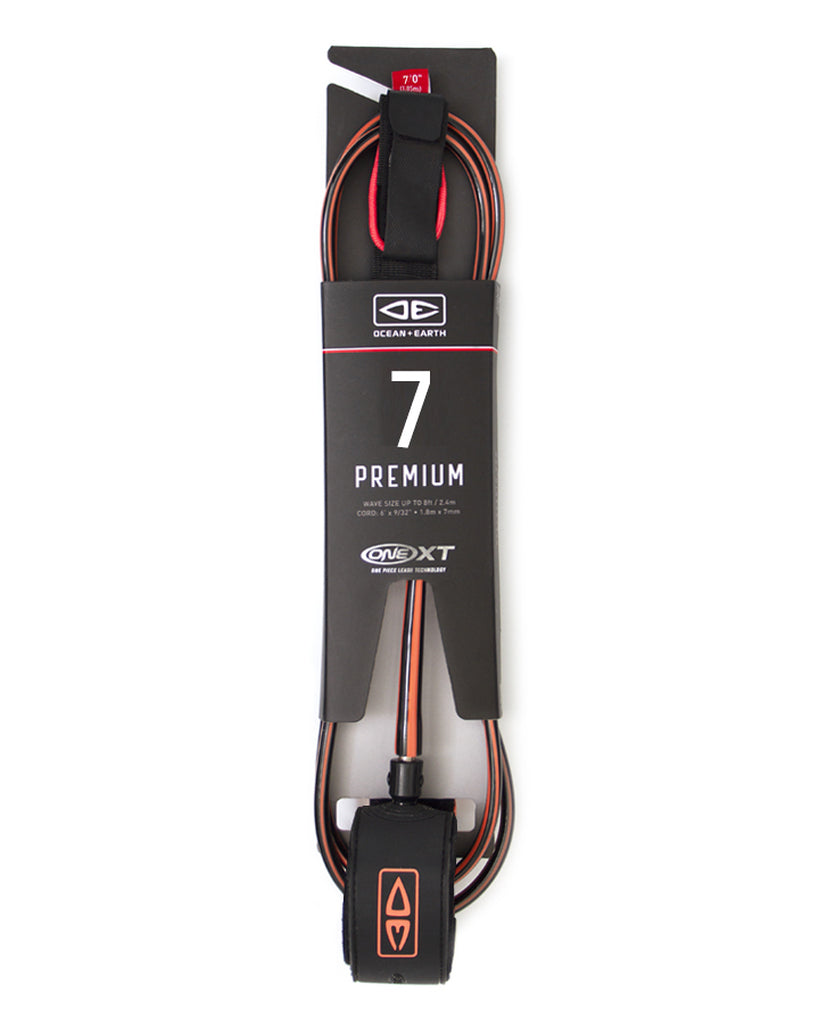 7ft Premium ONE-XT Leash - essential surf and skate