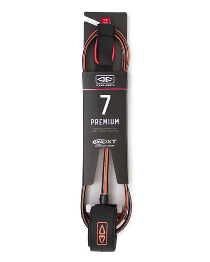 7ft Premium ONE-XT Leash - essential surf and skate