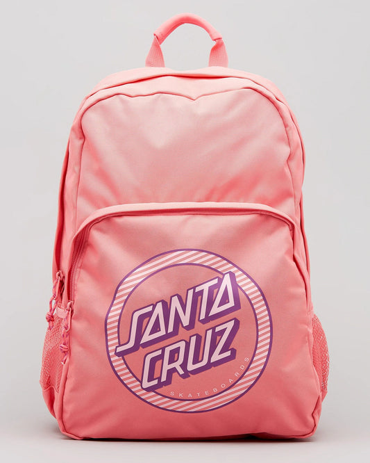 Striped Reverse Dot Backpack