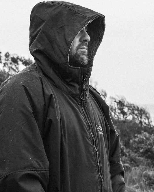 SUPER STORM HOODED PONCHO - essential surf and skate