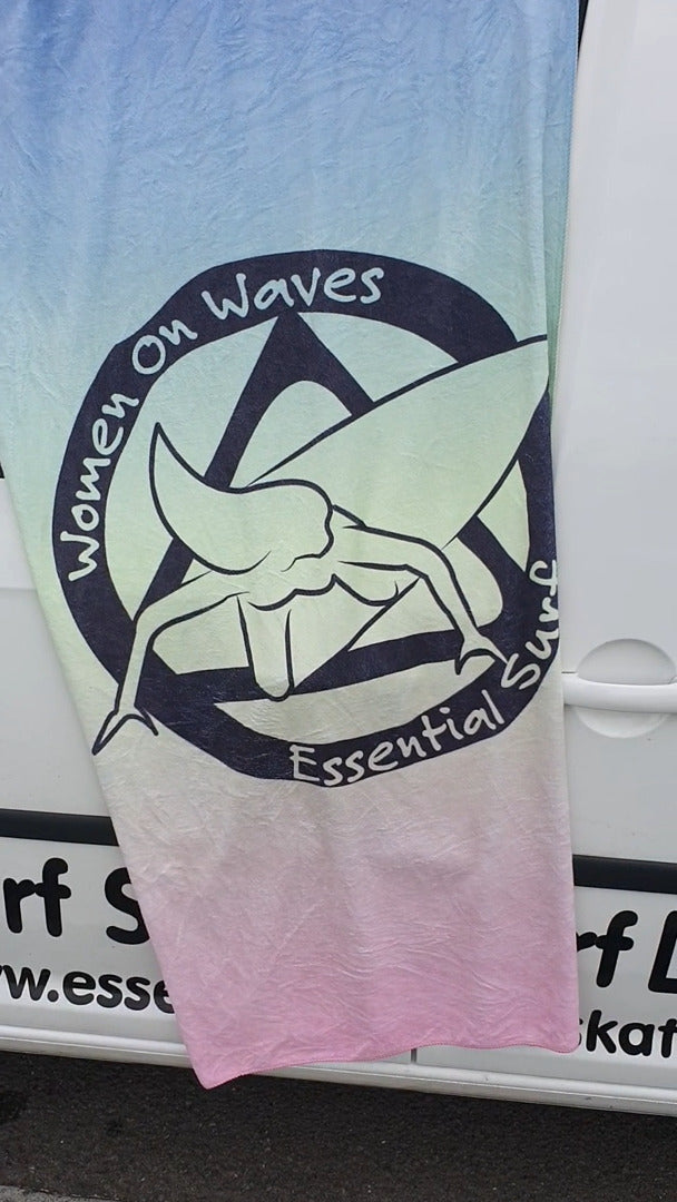 Women On Waves Towel - essential surf and skate